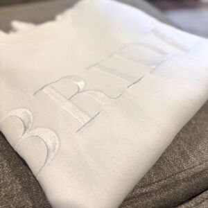 Bride Statement Sweatshirt - White